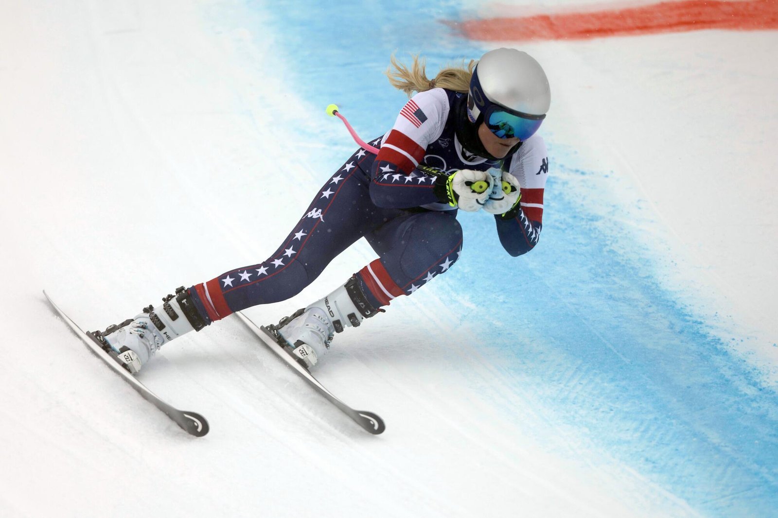 Lindsey Vonn, operată de trei ori după o căzătură la Jocurile Olimpice