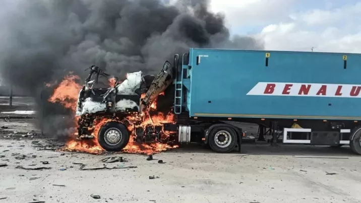 Șofer ucrainean ucis într-un atac cu dronă rusească la locul de muncă