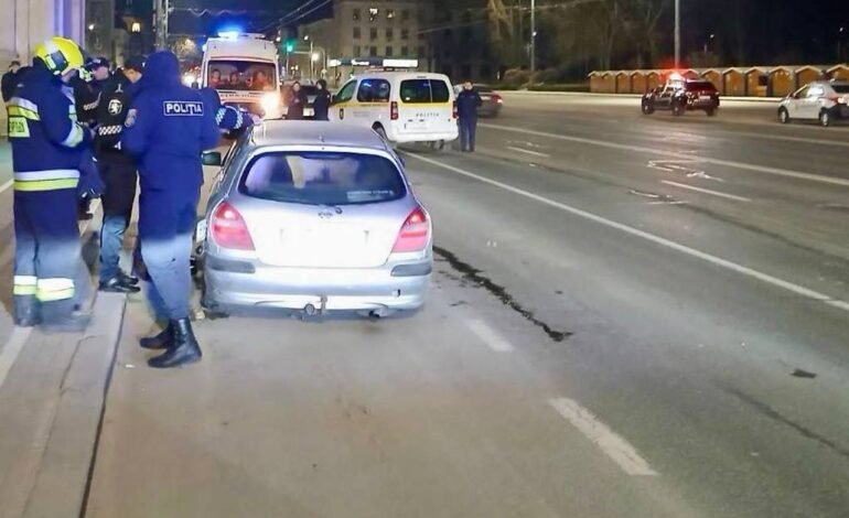 Bărbat din Chișinău fuge cu mașina, ținând copilul ostatic