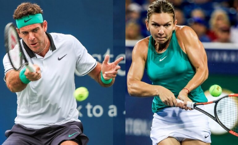 Simona Halep și Del Potro joacă la inaugurarea Centrului de Tenis din Chișinău