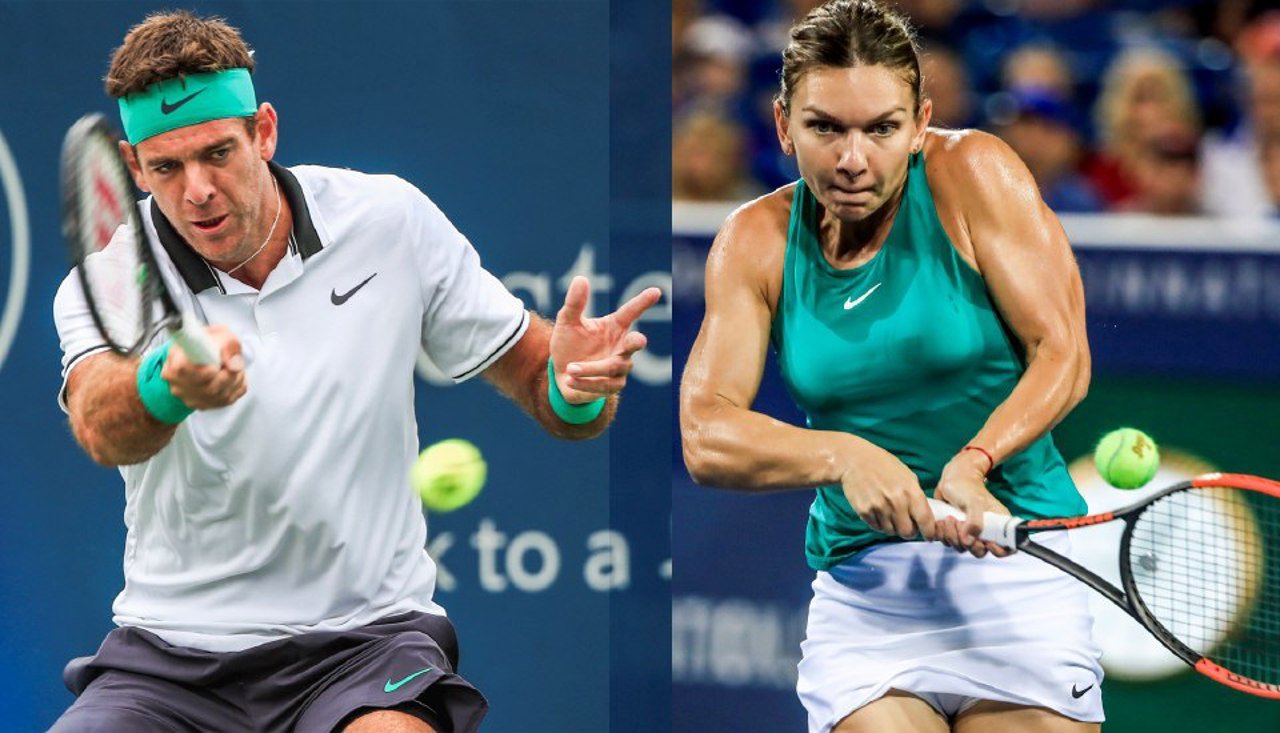 Simona Halep și Del Potro joacă la inaugurarea Centrului de Tenis din Chișinău