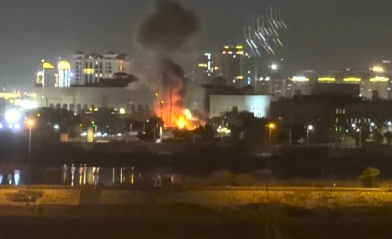 Atacuri cu drone și rachete asupra ambasadei SUA din Bagdad, val record