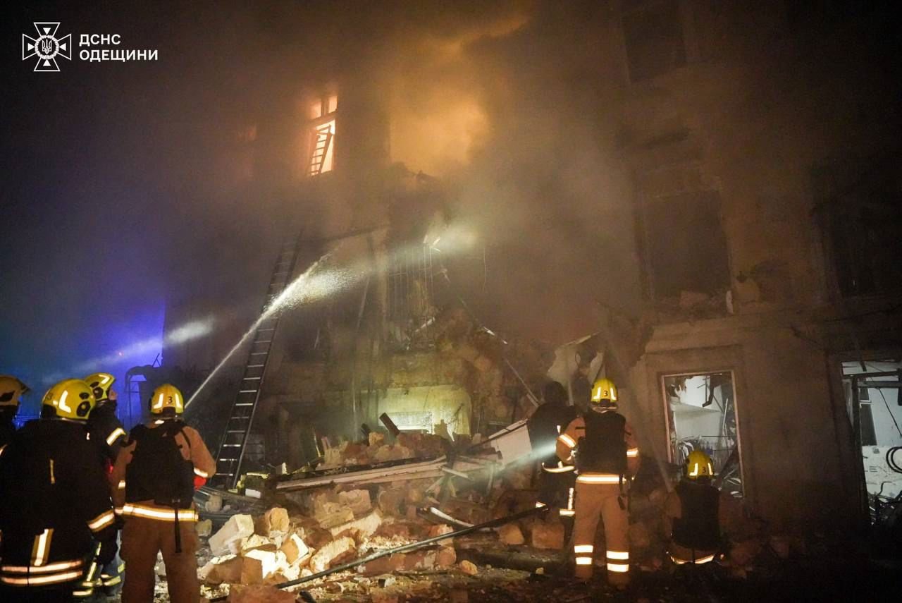 Rusia lansează atac masiv cu drone asupra Odesei, răniți și pagube multiple