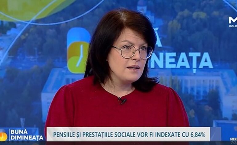 Pensii indexate cu 6,84% în Moldova, plățile încep din aprilie