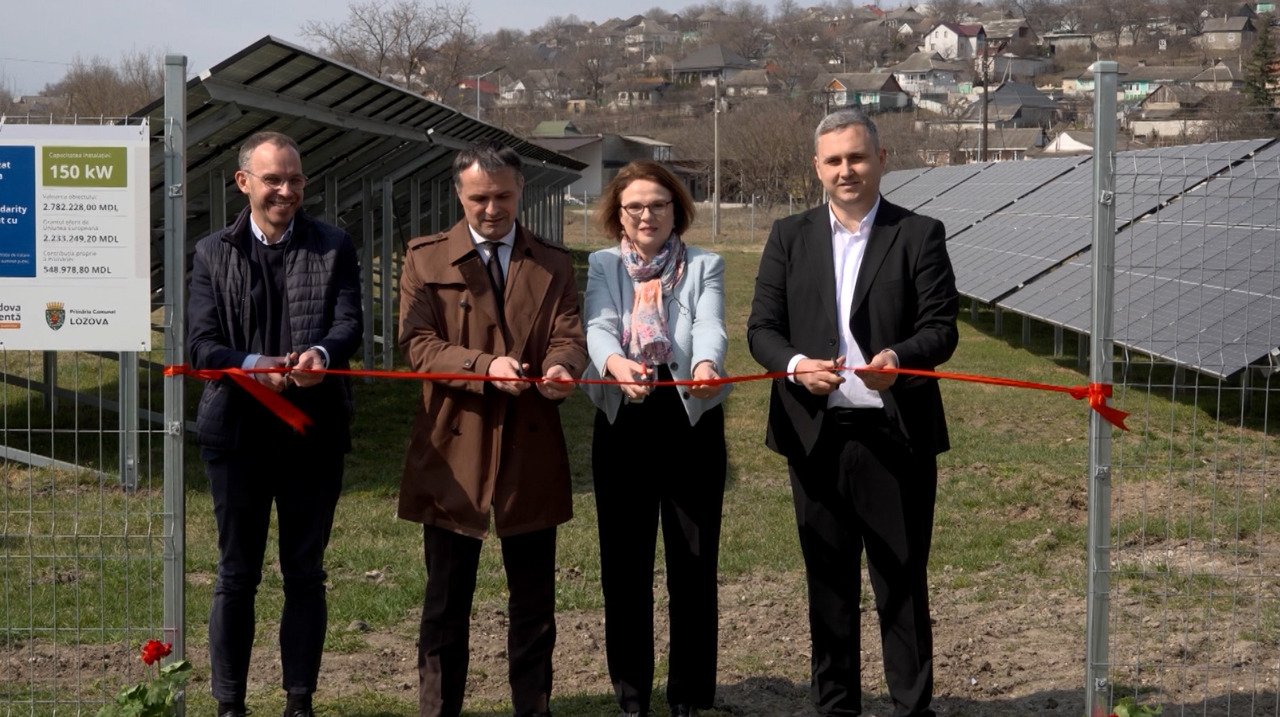 Lozova din Strășeni devine Sat Inteligent prin investiții UE în energie verde