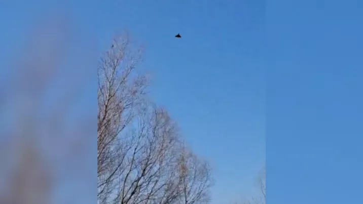 Dronă surprinsă pe cerul Tulcei stârnește îngrijorare locală