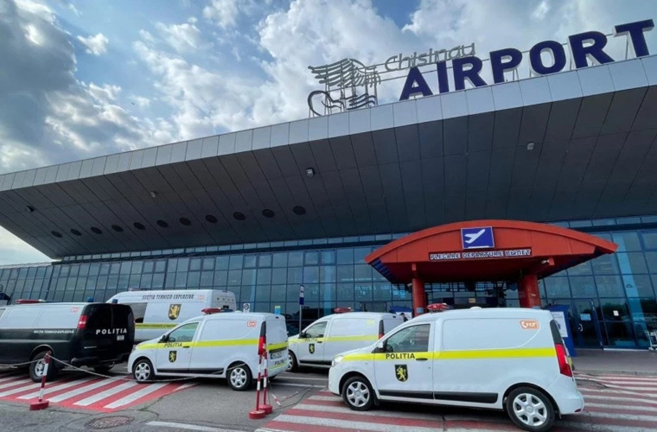 Alerta de minare la Aeroportul „Eugen Doga” din Chișinău oprește înregistrarea