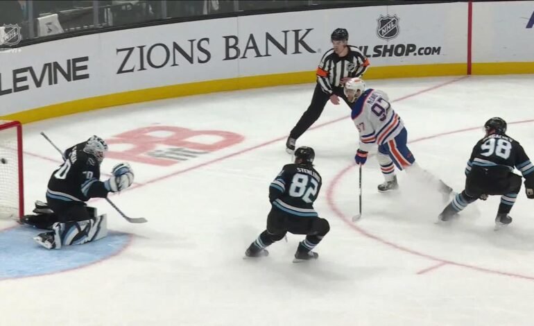 Connor McDavid înscrie un gol spectaculos în NHL, dar Edmonton Oilers pierde în prelungiri