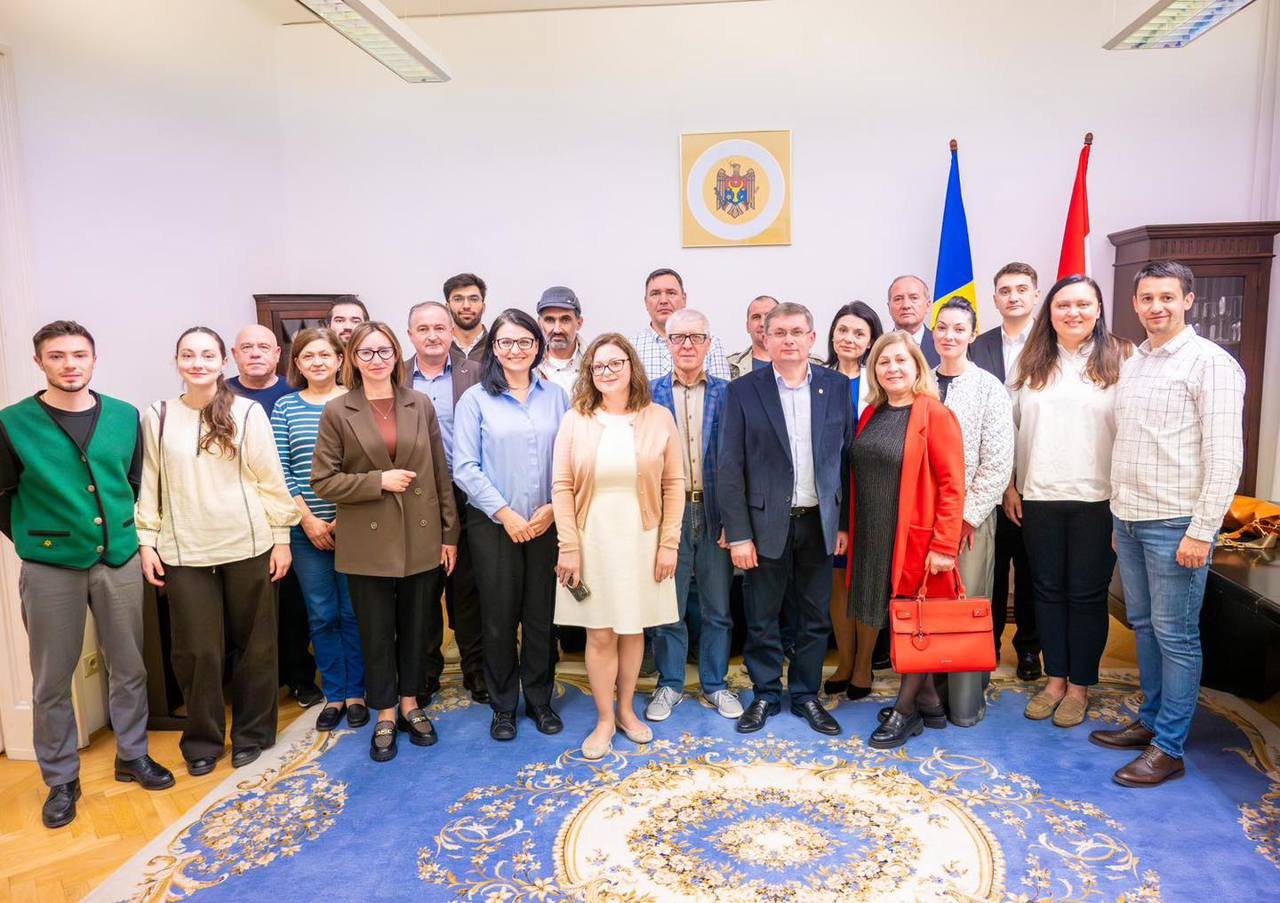 Igor Grosu discută cu diaspora moldovenească de la Viena despre aderarea la UE