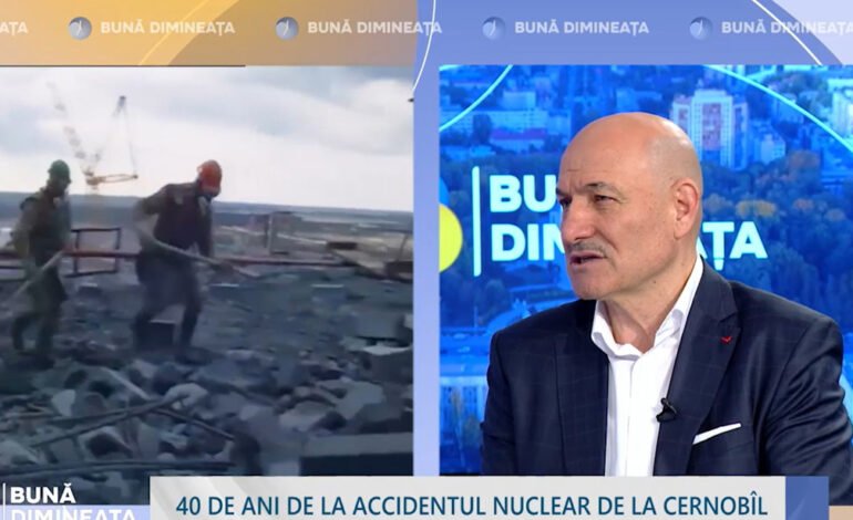 Valeriu Cazac avertizează asupra riscurilor nucleare rămase după 40 de ani de la Cernobîl