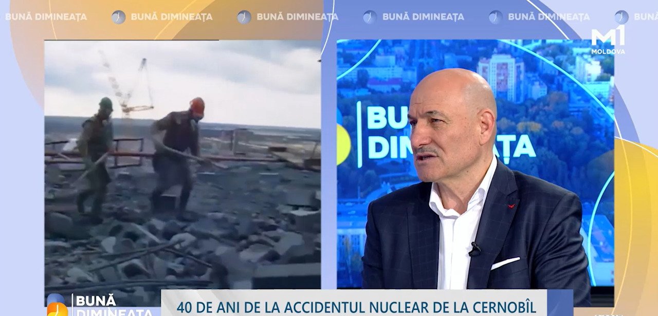 Valeriu Cazac avertizează asupra riscurilor nucleare rămase după 40 de ani de la Cernobîl