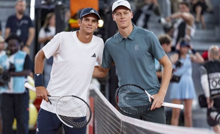 Sinner avansează în semifinale la Madrid; Potapova surprinde în WTA 1000