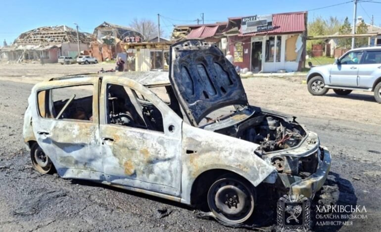 Atac rusesc cu rachetă ucide patru în orașul Merefa, Ucraina