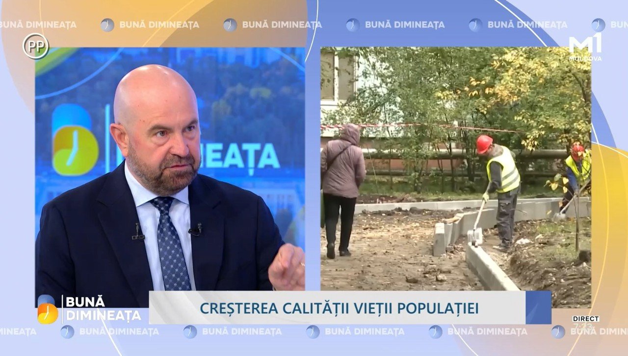 Autoritățile inaugurează primele două curți europene modernizate în Chișinău