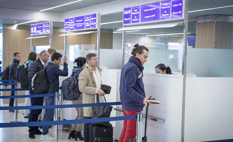 Traficul aerian de pe Aeroportul Chișinău crește cu 24,6% în aprilie