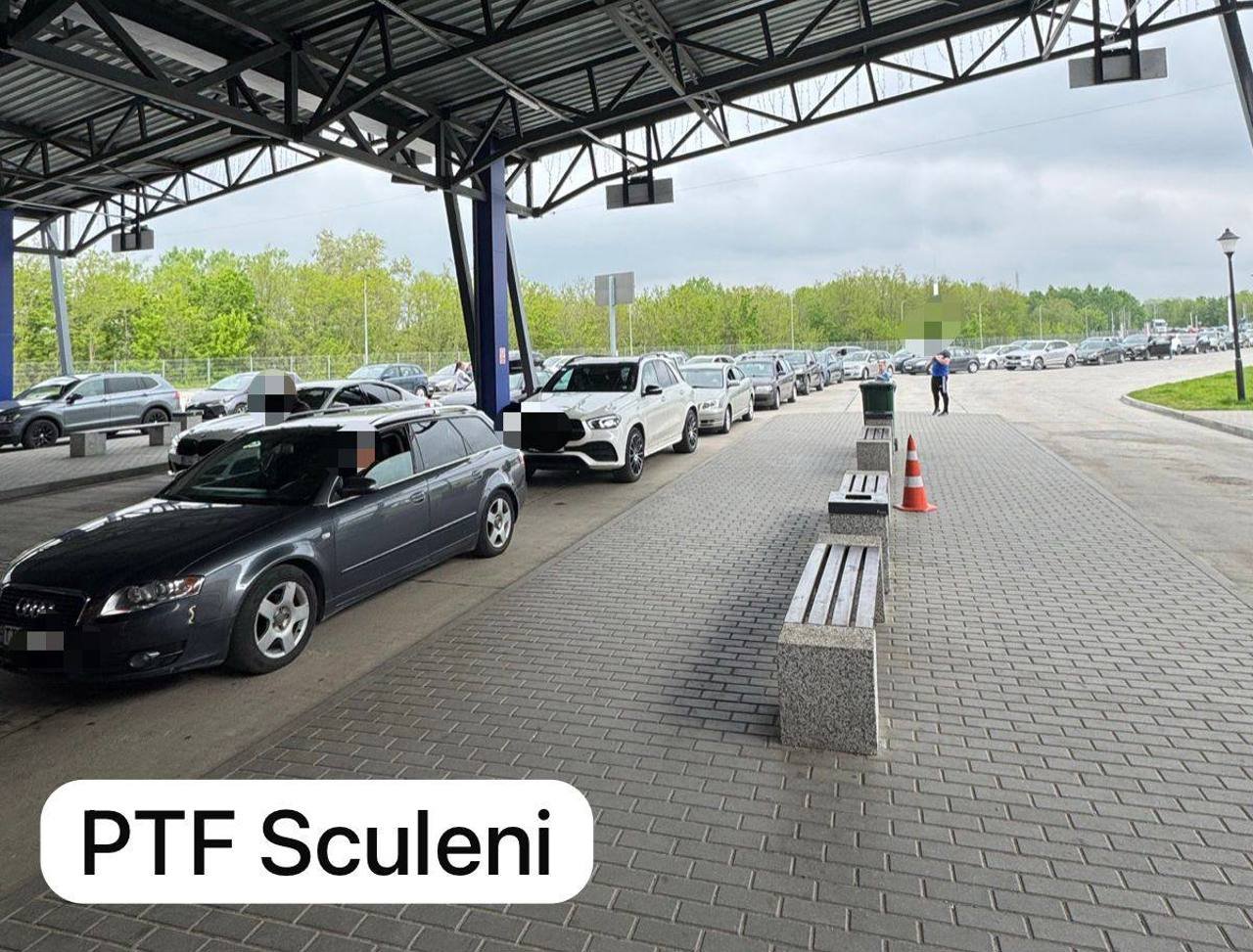Trafic intens la PTF Sculeni, autoritățile intensifică controlul la frontieră