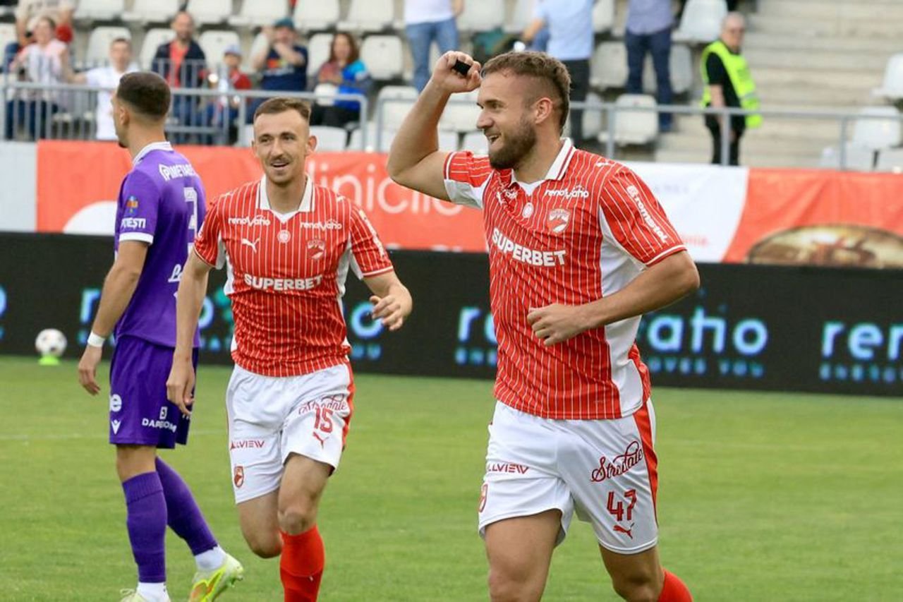 Dinamo revine aproape de cupele europene după victoria cu FC Argeș