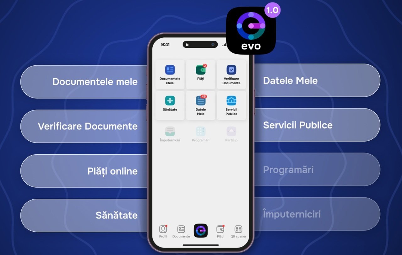 EVO facilitează accesul digital la peste 2.000 servicii publice în Moldova
