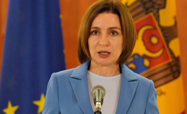 Maia Sandu condamnă atacul masiv al Rusiei și violarea spațiului aerian moldovean