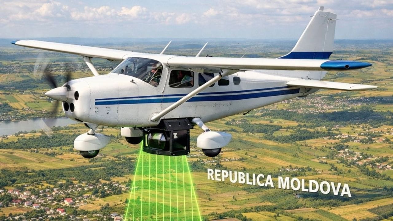 AGCC prelungește cu două luni aerocartografierea Moldovei din cauza vremii