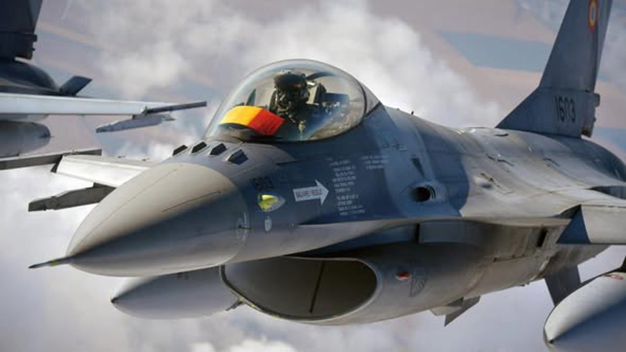 F-16 românesc doboară o dronă în spațiul aerian al Estoniei