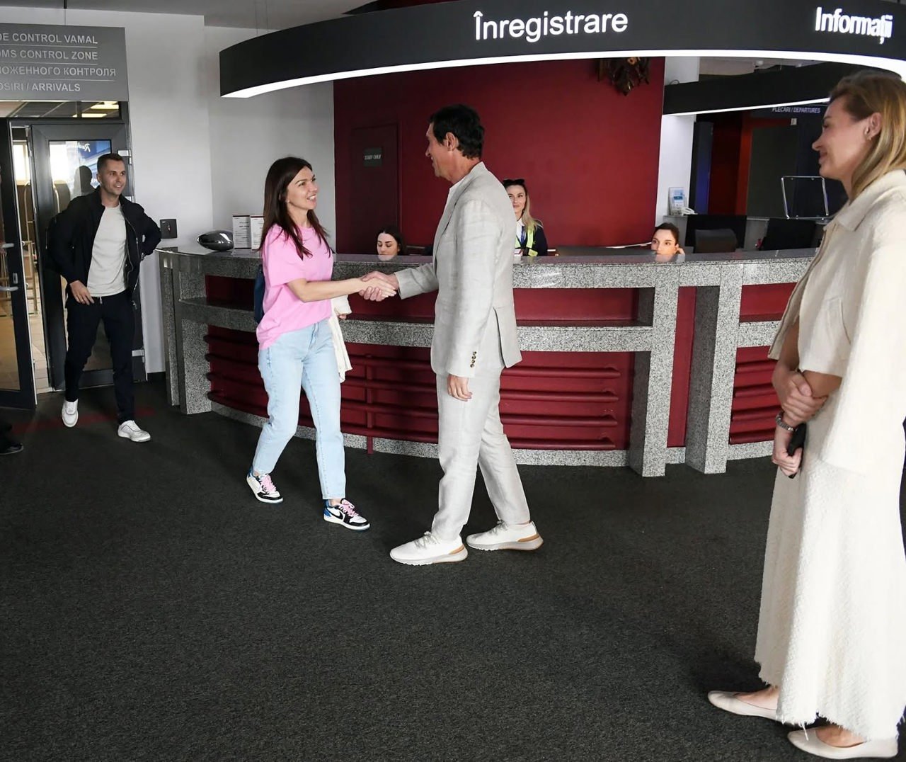 Simona Halep și Juan Martín del Potro inaugurează noul Centru Național de Tenis din Chișinău