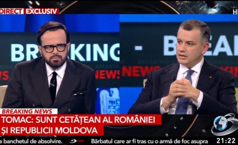 Eugen Tomac vizează educație comună și media liberă între România și Moldova