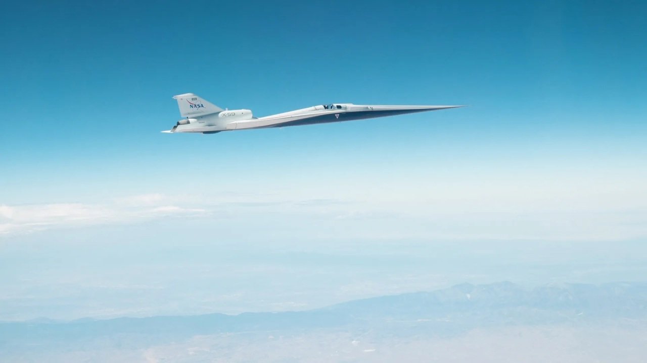 NASA accelerează avionul experimental X-59 la 1.4 Mach pentru teste supersonice