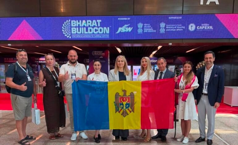 Moldova dezvoltă afaceri în India la expoziția Bharat Buildcon 2026