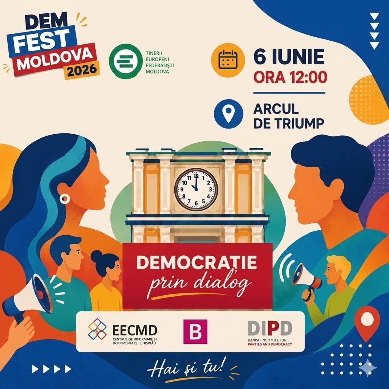 Dialog pentru viitorul Moldovei la DemFest 2026 în Chișinău
